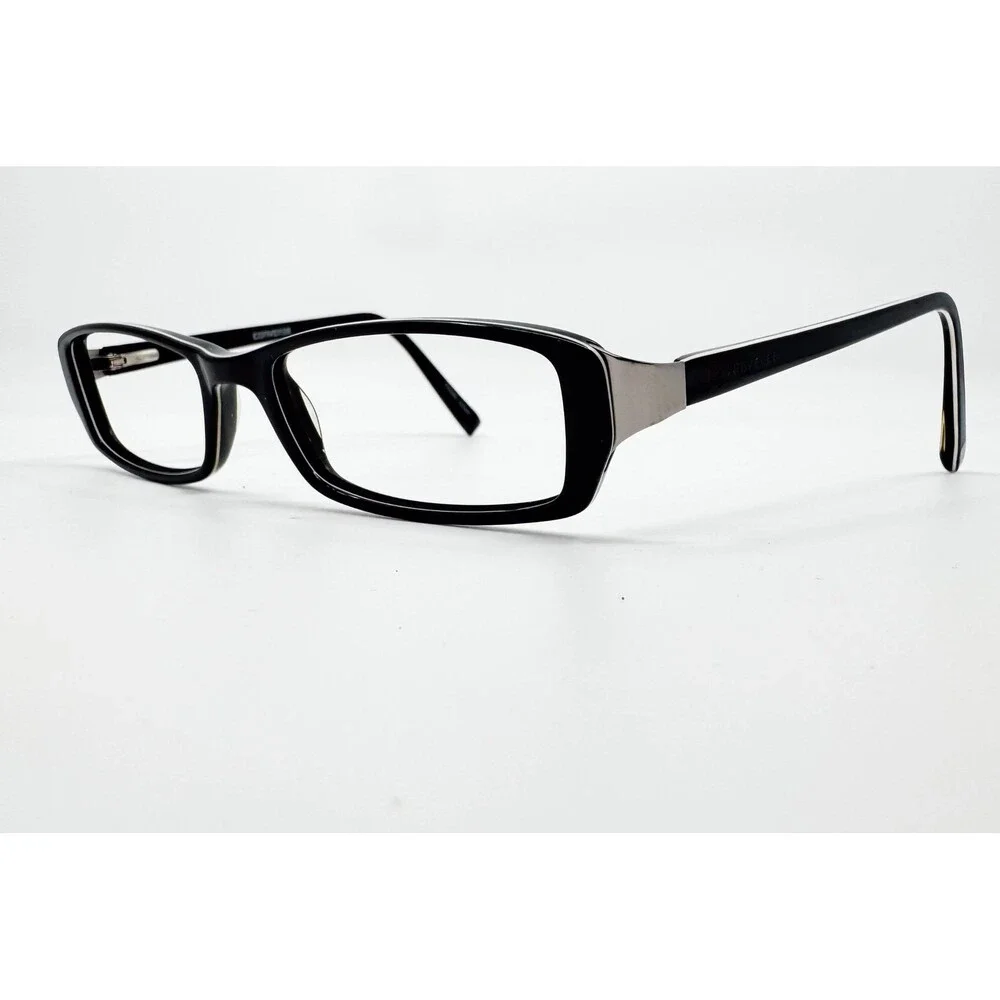 Converse Eyeglasses Frames Womens Black Pure Rectangle 51-16-135